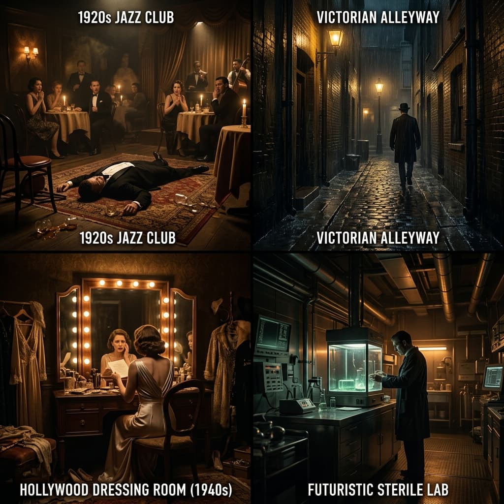 7 Viral Murder Mystery Themes for Your Next Dinner Party